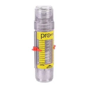 PROSENSE FG1W-100PP-28 Water Mechanical Flow Meter, Variable Area, 1 Inch Male Npt Process Connection | CV7TNF