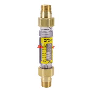 PROSENSE FG1W-75BP-10 Water Mechanical Flow Meter, Variable Area, 3/4 Inch Male Npt Process Connection | CV7TNP