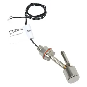 PROSENSE FLS-HL-200 Float Liquid Level Switch, Horizontal Side Mount, 3.19 Inch Insertion Length | CV8BDN