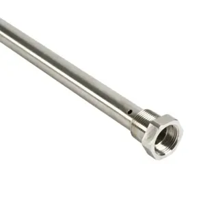 PROSENSE GWR-C1200 Coaxial Tube, 1200mm Length, 3/4 Inch Male Npt Process Connection, Stainless Steel | CV8EKU