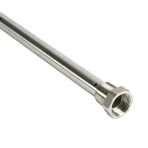 PROSENSE GWR-C450 Coaxial Tube, 450mm Length, 3/4 Inch Male Npt Process Connection, Stainless Steel | CV8EKX