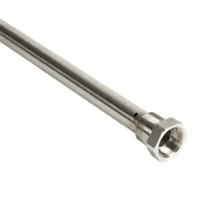 PROSENSE GWR-C700 Coaxial Tube, 700mm Length, 3/4 Inch Male Npt Process Connection, Stainless Steel | CV8EKY