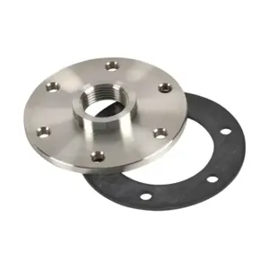 PROSENSE GWR-FPLT Flange Plate, Stainless Steel, 3/4 Inch Female Npt | CV7VFV