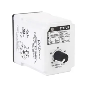 PROSENSE PMRRL-1C-208A-TL Phase Monitor Relay, 3-Phase, Socket Mount, Finger-Safe, 208 VAC Input Voltage, SPDT | CV7XRU