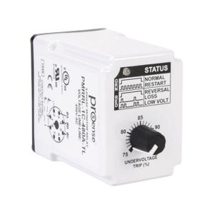 PROSENSE PMRRL-1C-480A-TL Phase Monitor Relay, 3-Phase, Socket Mount, Finger-Safe, 480 VAC Input Voltage, SPDT | CV7XRW