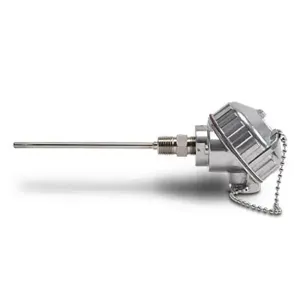 PROSENSE RTD1-C06-01 Temperature Sensor, Connection Head Probe, 6 Inch Insertion Length, 1/4 Inch Probe Dia. | CV7YQX