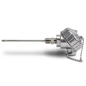 PROSENSE RTD1-C12-01 Temperature Sensor, Connection Head Probe, 12 Inch Insertion Length, 1/4 Inch Probe Dia. | CV7YRB