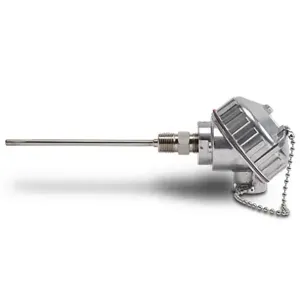 PROSENSE RTD1-C18-01 Temperature Sensor, Connection Head Probe, 18 Inch Insertion Length, 1/4 Inch Probe Dia. | CV7YRE