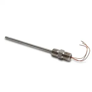 PROSENSE RTD1-H12L01-01 Temperature Sensor, Hex Nipple Probe, 12 Inch Insertion Length, 1/4 Inch Probe Dia. | CV7YRP