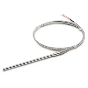 PROSENSE RTD1-T06L06-01 Temperature Sensor, Lead Wire Transition Probe, 6 Inch Insertion Length | CV7YTQ