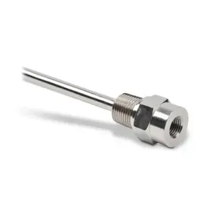 PROSENSE RTDTW-06-010-50N Thermowell, 1/4 Inch Female Npt Probe Connection, 1/2 Inch Male Npt Process Connection | CV8DEA