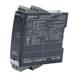 PROSENSE SCU-1600 Signal Conditioner, Isolated, Current, Voltage, Thermocouple Or Potentiometer Input | CV7VVF