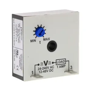 PROSENSE T2L-ND-32-240U On-Delay Inline Relay Timer, 0.1 To 10 Minutes Timing Range | CV7XVU