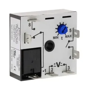 PROSENSE T2R-FD-32-24AD Off-Delay Relay Timer, 0.1 To 10 Minutes Timing Range, 24 VAC/VDC Operating Voltage | CV7XWD