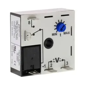 PROSENSE T2R-ND-33-24AD On-Delay Relay Timer, 1 To 100 Minutes Timing Range, 24 VAC/VDC Operating Voltage | CV7XWU