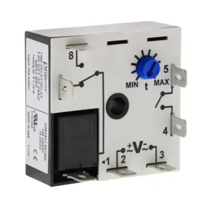 PROSENSE T2R-SST-32-24AD Relay Timer, 0.1 To 10 Minutes Timing Range, 24 VAC/VDC Operating Voltage | CV7XXA