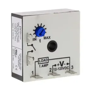 PROSENSE T2S-FD-31-125D Off-Delay Relay Timer, 1 To 100 sec Timing Range, 12-125 VDC Operating Voltage | CV7XXF