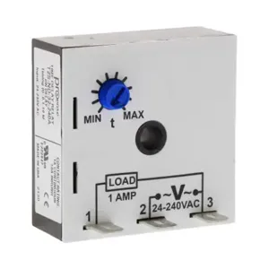 PROSENSE T2S-ND-32-240A On-Delay Relay Timer, 0.1 To 10 Minutes Timing Range, 24-240 VAC Operating Voltage | CV7XXT