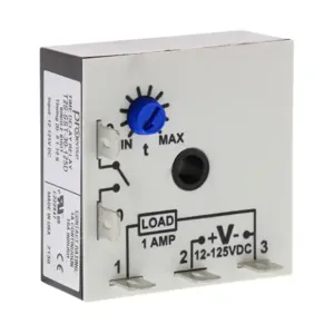 PROSENSE T2S-SST-30-125D Relay Timer, 0.1 To 10 sec Timing Range, 12-125 VDC Operating Voltage, 1A Contact Rating | CV7XXW