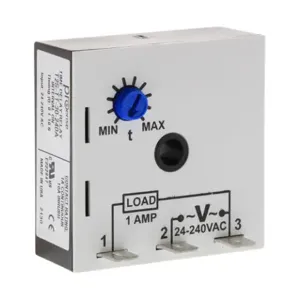 PROSENSE T2S-TT-30-240A Relay Timer, 0.1 To 10 sec Timing Range, 24-240 VAC Operating Voltage, 1A Contact Rating | CV7XYF