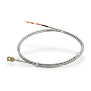 PROSENSE THMJ-B01L06-02 Temperature Sensor, Type J Thermocouple, Bolt-On Ring, Ungrounded, Brass Sheath | CV7YUA