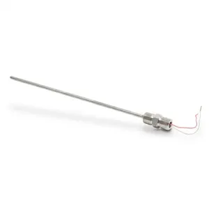 PROSENSE THMJ-H12L01-01 Temperature Sensor, Type J Thermocouple, Hex Nipple Probe, Ungrounded | CV7YUZ