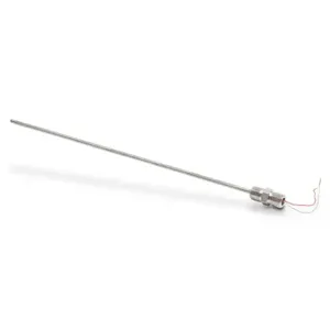 PROSENSE THMJ-H18L01-01 Temperature Sensor, Type J Thermocouple, Hex Nipple Probe, Ungrounded | CV7YVB