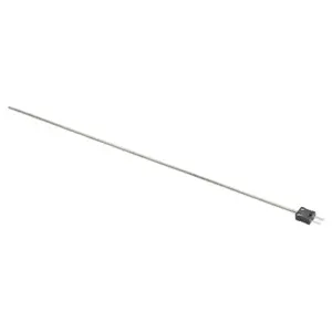 PROSENSE THMJ-P18-01 Temperature Sensor, Type J Thermocouple, Attached Plug Probe, Ungrounded | CV7YWB