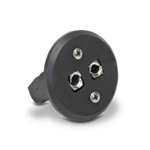 PROSENSE THMJ-SPJ Thermocouple Connector, Standard Round Pin Panel Jack, 400 Deg F | CV7FRV