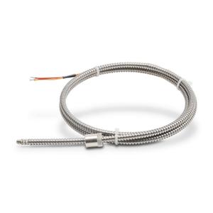 PROSENSE THMK-A01L04-01 Temperature Sensor, Type K Thermocouple, Armor Adjustable Immersion Probe, Grounded | CV7YWP