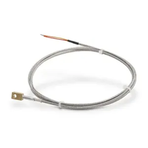 PROSENSE THMK-B01L06-02 Temperature Sensor, Type K Thermocouple, Bolt-On Ring, Ungrounded, Brass Sheath | CV7YWV