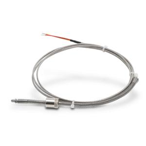 PROSENSE THMK-D08L10-01 Temperature Sensor, Type K Thermocouple, Spring Adjustable Immersion Probe, Grounded | CV7YXN