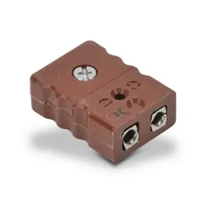 PROSENSE THMK-HSJ Thermocouple Connector, High-Temperature Standard Round Pin Jack, 662 Deg F | CV7FRW