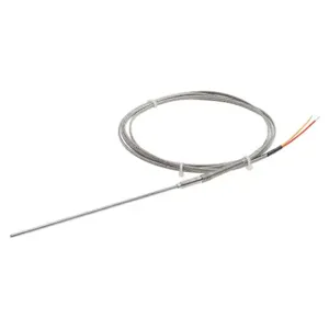 PROSENSE THMK-T12L06-01 Temperature Sensor, Type K Thermocouple, Lead Wire Transition Probe, Ungrounded | CV7YYU