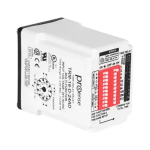 PROSENSE TRM-16-D-24AD Relay Timer, 0.05 sec To 10,230 Hours Selectable Timing Range, 24 VAC/VDC Operating Voltage | CV7XYR