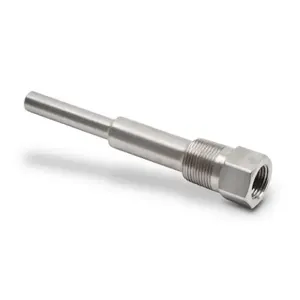 PROSENSE TW04-04 Thermowell, 1/2 Inch Female Npt Probe Connection, 3/4 Inch Male Npt Process Connection | CV8DER