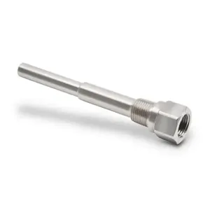 PROSENSE TW06-01 Thermowell, 1/2 Inch Female Npt Probe Connection, 1/2 Inch Male Npt Process Connection | CV8DET