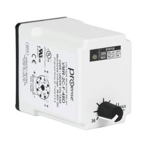 PROSENSE VMR-2C-F-48D Voltage Monitor Relay, 1-Phase, Socket Mount, Finger-Safe, 36-60 VDC Input Voltage, DPDT | CV7XVD