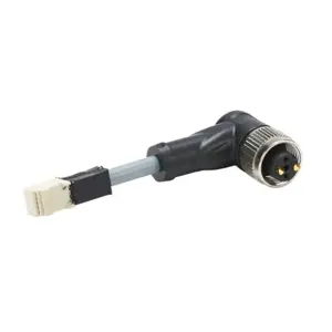 PROSENSE XT-M12 Adapter, Keyed 4-Pin Female To 4-Pin M12 | CV7BZA