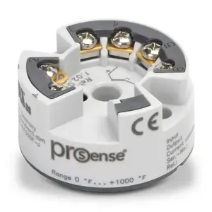 PROSENSE XTH-01000F-J Temperature Transmitter, Isolated, Type J Thermocouple Input, 0 To 1000 Deg F Fixed | CV8EGK