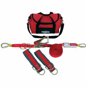 PROTECTA 1200101 Horizontal Lifeline Portable 60 Feet Length | AF2ZMP 6ZLL4