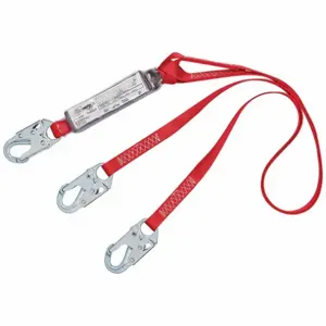 PROTECTA 1342001 Lanyard 2 Leg Polyester Red | AF2ZMW 6ZLN3