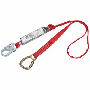 PROTECTA 1340040 Tie-back Lanyard 1 Leg Polyester Red | AF2ZNC 6ZLN9