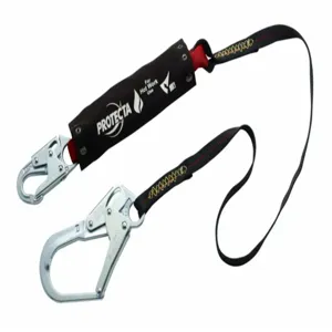 PROTECTA 1340180 Lanyard 2 Leg Polyester Red | AF2ZMV 6ZLN2