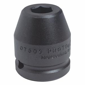 PROTO J07537 Impact Socket, 3/4 Inch Drive Size, 2 5/16 Inch Socket Size, 6-Point, Std, Black Oxide | CT8EPQ 19C516
