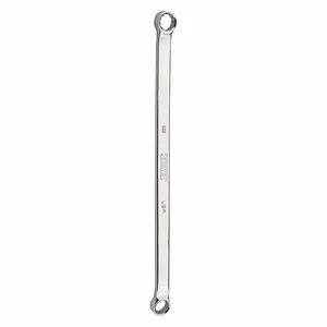 PROTO J111618L Double Box Wrench, 1/2, 9/16 Inch Head, 11 1/2 Inch Length, Offset, Alloy Steel, Chrome | CN2TQE J1126SPL / 2KGJ7