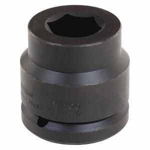 PROTO J15090M Impact Socket, 1 1/2 Inch Drive Size, 90 mm Socket Size, 6-Point, Std, Black Oxide | CT8EPM 46AX68