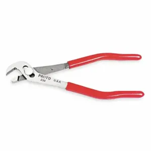 PROTO J235 Tongue and Groove Plier, Flat, 5/8 Inch Max Jaw Opening, 5 1/4 Inch Overall Length | CT8GXU 3R219