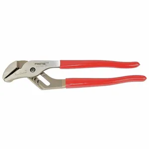 PROTO J260SGXL Tongue and Groove Pliers, Flat, Groove Joint, 1 3/4 Inch Max Jaw Opening | CT8GXY 46C199