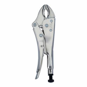 PROTO J292NC Locking Pliers, Curved, Lever, 25/64 Inch Max Jaw Opening, 9 3/8 Inch Overall Length | CT8ERA 10G655